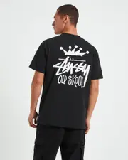 Old Skool Heavyweight Short Sleeve T-Shirt in Black