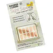 Vintage Bausch & Lomb Nose Comfort Pads Temple Eyewear Self-Stick Foam 10 Ct