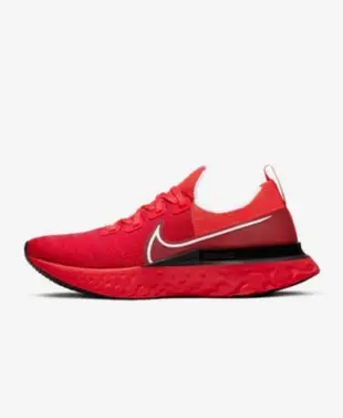 NIKE REACT INFINITY RUN FK 紅 慢跑鞋 編織 襪套 男 CD4371-600