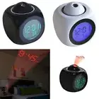 USB LCD Digital Clock Alarm Clock Projection Clock Alarm Clock !