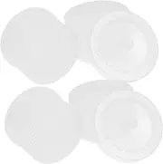 Ipetboom 2pcs Nail Tools Cleaner Box Reusable Sterilizer Soaking Tray for Manicure Tools Plastic Tray for Nail Art Supplies Convenient Cleaning for Home and Salon Use