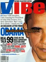 Vibe 11/08,Barack Obama,Jay-Z,Spike Lee,Danity Kane,Keri Hilson,November 2008