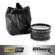 52mm 0.43x ULTIMAXX Professional Wide Angle Lens with Macro for Canon Nikon Sony