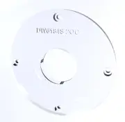 3/8" Thick 6" Circle baseplate upgrade with a 2" opening for Dewalt DW6184