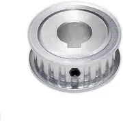 1pc HTD 5M 20 Teeth Timing Pulley Synchronus Wheel AF Keyway Bore Aluminium Idler Pulley Tooth Width 11 16 Mm(12mm-keyway 4x1.8mm,16mm)