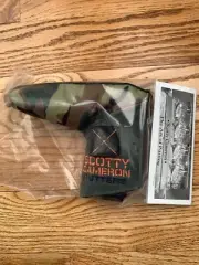 2017 Scotty Cameron Titleist Club Member Camo Putter Head Cover Rare New PGA