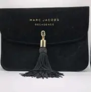 Marc Jacobs Decadence Clutch Pouch Makeup Cosmetics Tassel Velvet Bag