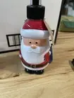 Santa Clause Christmas Holiday Liquid Soap Pump. Scent Vanilla Sugar Cookie