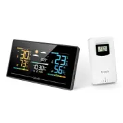 EM3405 Weather Station Indoor Outdoor Wireless Thermometer Hygrometer Tempera...