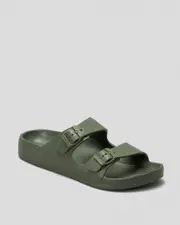 [Lucid] Lucid Men's Cortina Sandals in Olive Green Size 11 11 Olive Green