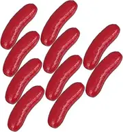 iplusmile Fake Sausages 10 Pack of Simulated Food Models for Restaurant Home Party Decorations