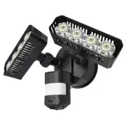 SANSI Black Motion Sensor Dusk to Dawn Outdoor LED Flood Security Light 3600 Lum