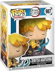 Funko Pop! Animation: Demon Slayer - Zenitsu Agatsuma Special Edition Multicolor Exclusive Vinyl Figure #987