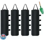 4 Pack Canopy Weights Sand Bags, 112 LBS Extra Large Canopy Sand Bags with Sa