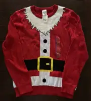 Well Worn Women’s Mrs. Clause Holiday Sweater Size XL New