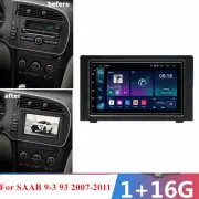 7" For 2007-2011 Saab 9-3 93 Car Radio Stereo NAV GPS WIFI Android 12 Head Unit (for: Saab)