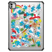 iPad Pro 11-inch (M4) iPad Impact Case The Smurfs Sticker Pattern Tablet Case