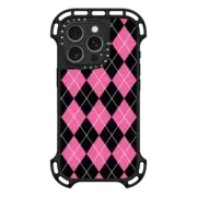 iPhone 16 Pro Ultra Bounce Case MagSafe Compatible ARGYLE PINK