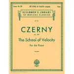 CZERNY: SCHOOL OF VELOCITY, OP. 299 COMPLETE