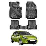 Floor Mats for Renault Clio 3 2005-2012 | Custom Fit Floor Mat Black