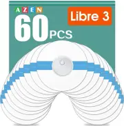 60 Freestyle Sensor Covers for Libre 3 Waterproof Adhesive Patches Tape