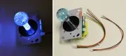 Blue Illuminated LED Arcade Joystick Switchable 8 way 4 way Blue Jamma Mame