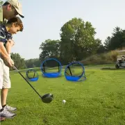 Jucoan Set of 3 Golf Chipping Net, 3 Sizes 12”, 18”, 24” Targets Pop up...