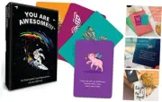 Volume 1 - Fun Illustrated Positive Affirmation Cards - 52 Daily Volume One