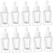 Ipetboom Aromatherapy Essential Oil Bottles 10 Pack Glass Dropper Bottles Leakproof for Outdoor Use Refillable