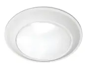 Juno Contractor Select JSBT 7.72" Matte White Integrated LED Flush Mount Fixture