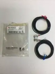 NEW, KEYENCE PR-M51P3 PHOTOELECTRIC SENSOR THROUGH BEAM CABLE 10-30V DC CLASS 2