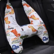 Cute Animal Pattern Kid Neck Head Support, U-Shape Children Pillow Happy Travel