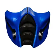 Mortal Kombat Sub-Zero Halloween Costume Mask Party Cosplay Disguise Blue