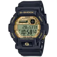 在飛比找PChome24h購物優惠-CASIO卡西歐 G-SHOCK 黑金時尚 電子腕錶 GD-