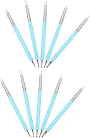 Vaguelly 1 Set Double Ended UV Gel Nail Art Dotting Tools for DIY Nail Art for Creative Manicure Designs and Crafting Unique Styles