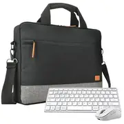 J.Burrows Laptop Bag with Wireless Keyboard and Mouse Combo