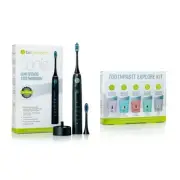 Beconfident Sonic Whitening Toothbrush Matte Black + Toothpaste Explore Kit