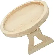 WHAMVOX Wooden Folding Pallet Couch Armrest Snack Serving Tray Bed Table Writing Table Compact
