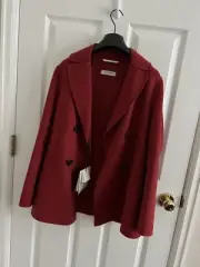 NWT Max Mara Wool and angora jacket Size Us6 $1345