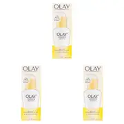 3x Olay 75ml Moisturising Lotion SPF25 Broad Spectrum w/ Aloe/Green Tea Extracts