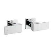 Blaze Chrome Shower Wall Taps