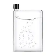 Water Bottle 420ml A5 Paper Kettle Flat Pad Portable Book Drinks Cup Memobottle