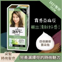 在飛比找蝦皮購物優惠-全新現貨 Liese莉婕 泡泡染髮霜 薄荷亞麻灰色 最新效期