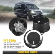 3X Temperature Heater AC Car Control Knob Accessaries For GMC Savana 1500 08-14