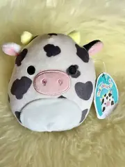 Squishmallows Colin The Cow 5” - BNWT HTF