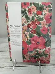CATH KIDSTON London Daily Planner FLORAL 288 Undated Pages Clothbound Cover NEW
