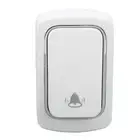 Wireless Doorbell Set Battery Free Self Powered Door Bell 2 Receivers Waterp
