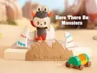 THE MONSTERS PLAYING GAMES SERIES POP MART #b5e57a