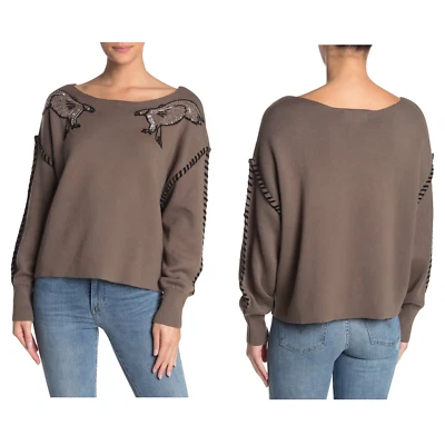 Wildfox Playa Thunderbirds Sweater Size XS NWT