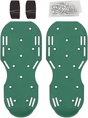 Keyubria Grass Aerator | 2X Aerating Shoes Lawn Spike Aerator - Heavy Duty Yard Aerator, Spiked Aerating Sandals for Reduces Thatch, Revives Soil Health